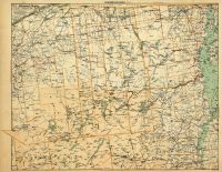 Adirondack Region - Northern, New York State 1890 to 1908 Walker Maps
